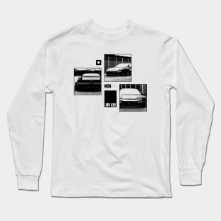 HONDA NSX Black 'N White Archive Long Sleeve T-Shirt